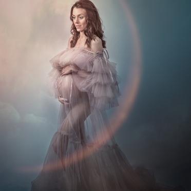 Photo de grossesse artistique